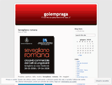 Tablet Screenshot of golempraga.wordpress.com