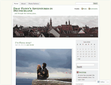 Tablet Screenshot of frauflinn.wordpress.com