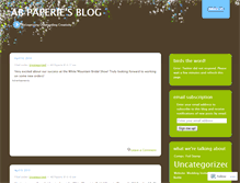 Tablet Screenshot of abpaperie.wordpress.com