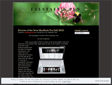 Tablet Screenshot of falstaffspen.wordpress.com
