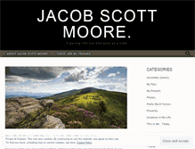 Tablet Screenshot of jacobscottmoore.wordpress.com