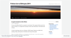 Desktop Screenshot of ethiopiateam2011.wordpress.com