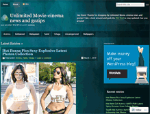 Tablet Screenshot of cinegozip.wordpress.com