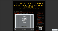 Desktop Screenshot of 50thlaw.wordpress.com