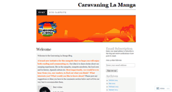 Desktop Screenshot of caravaninglamanga.wordpress.com