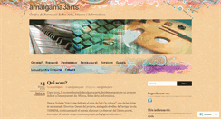 Desktop Screenshot of amalgama3arts.wordpress.com