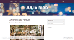 Desktop Screenshot of juliabird.wordpress.com