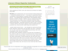 Tablet Screenshot of literarycitizenreporter.wordpress.com