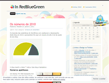 Tablet Screenshot of innredbluegreen.wordpress.com