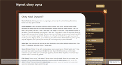 Desktop Screenshot of mynetokey.wordpress.com