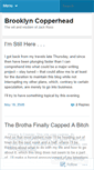 Mobile Screenshot of brooklyncopperhead.wordpress.com