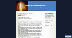 Desktop Screenshot of deamarkswindowseat.wordpress.com