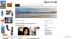 Desktop Screenshot of ethnabrave.wordpress.com