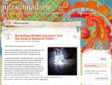 Tablet Screenshot of nitrammadarm.wordpress.com