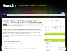 Tablet Screenshot of housebit.wordpress.com