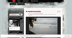 Desktop Screenshot of mukulbansal.wordpress.com