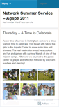 Mobile Screenshot of networkagape2011.wordpress.com