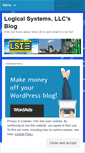 Mobile Screenshot of logicalsysinc.wordpress.com