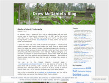 Tablet Screenshot of drewmcdaniel.wordpress.com
