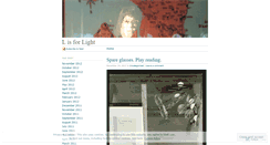 Desktop Screenshot of lisforlight.wordpress.com