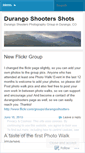 Mobile Screenshot of durangoshooters.wordpress.com