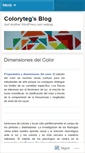 Mobile Screenshot of coloryteg.wordpress.com