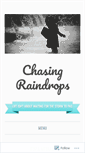 Mobile Screenshot of chasingraindropsblog.wordpress.com