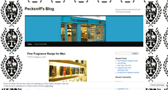 Desktop Screenshot of pecksniffs.wordpress.com