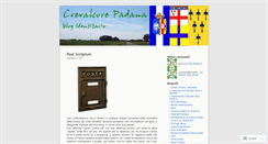 Desktop Screenshot of crevalcorepadana.wordpress.com