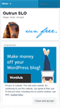 Mobile Screenshot of outrunslo.wordpress.com