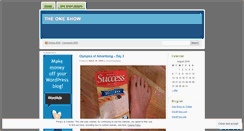 Desktop Screenshot of oneshowjudging.wordpress.com