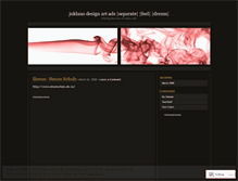 Tablet Screenshot of juklanodesign.wordpress.com