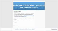 Desktop Screenshot of blindhiker.wordpress.com