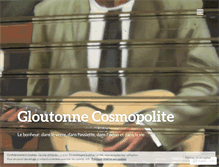 Tablet Screenshot of gloutonnecosmopolite.wordpress.com