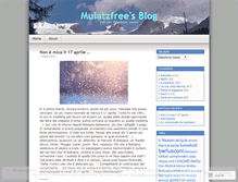 Tablet Screenshot of mulatzfree.wordpress.com