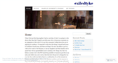 Desktop Screenshot of exiledtyke.wordpress.com