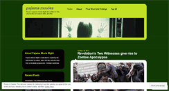 Desktop Screenshot of pajamamovie.wordpress.com