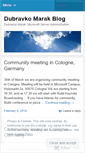 Mobile Screenshot of dubravkomarak.wordpress.com