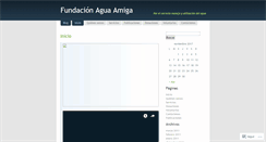 Desktop Screenshot of aguaamiga.wordpress.com