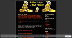 Desktop Screenshot of goldenknightofcp.wordpress.com