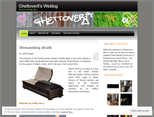 Tablet Screenshot of ghettoverit.wordpress.com
