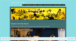 Desktop Screenshot of epacutestbaby.wordpress.com