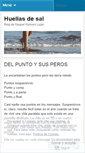 Mobile Screenshot of huellasdesal.wordpress.com