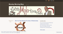 Desktop Screenshot of mondaymorningmojowithkevin.wordpress.com