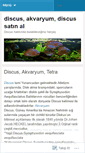 Mobile Screenshot of discusdestek.wordpress.com