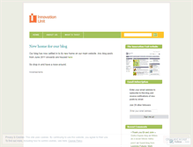 Tablet Screenshot of innovationunit.wordpress.com