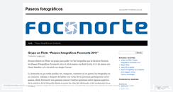 Desktop Screenshot of fotosantander.wordpress.com