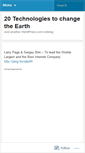 Mobile Screenshot of 20technologies.wordpress.com