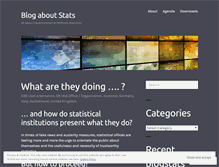 Tablet Screenshot of blogstats.wordpress.com