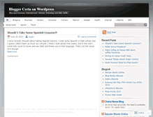Tablet Screenshot of bloggerceria.wordpress.com